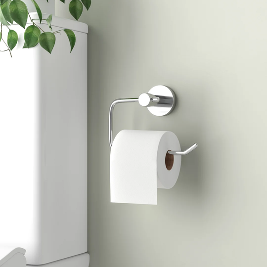 Round Wall Mounted Toilet Roll Holder