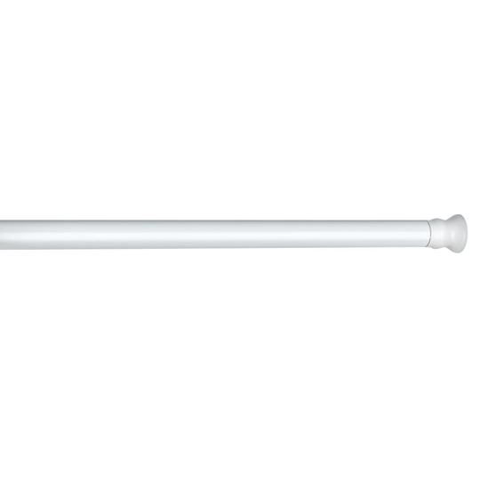 Eller 185cm Adjustable Straight Tension Shower Curtain Rail