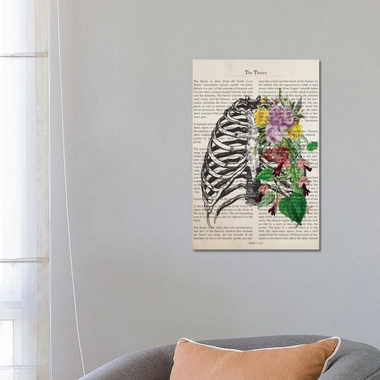 The Thorax by Aged Pixel - Wrapped Canvas Drawing