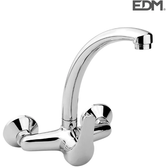 Single lever sink faucet. High spout. Recessed [E3-01165] (E3-01165)