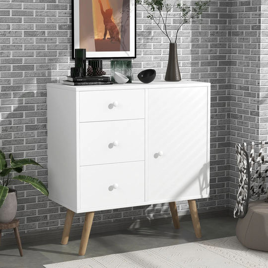 Addey 3 - Drawer 1 - Door Cabinet Accent Chest