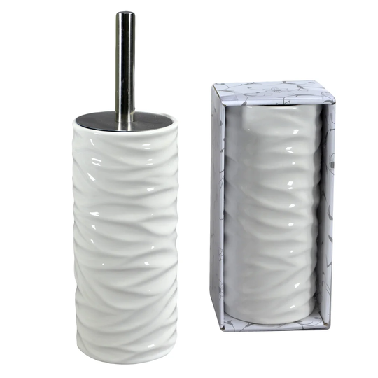 Cular Free-Standing Toilet Roll & Brush Holder