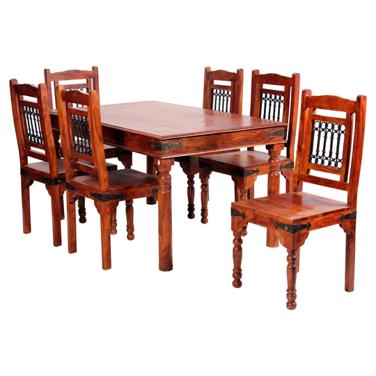 Santagata Dining Table and 6 Chairs