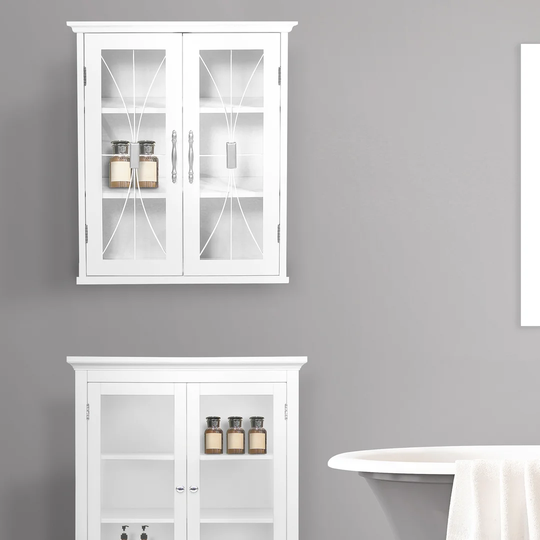 Sonny 52.1Cm W x 61Cm H x 21.6Cm D Wall Mounted Bathroom Cabinet