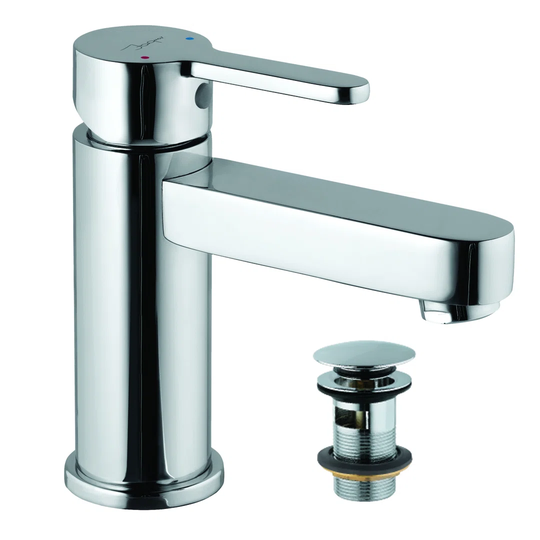 Fusion Mono Basin Mixer with Waste