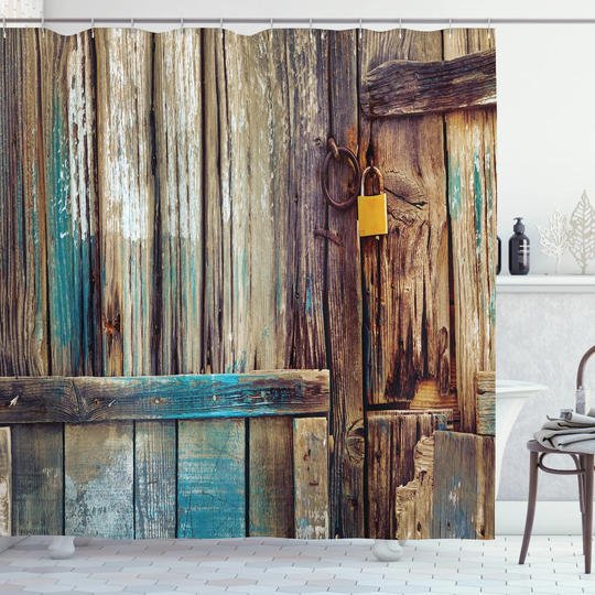 Arether Polyester Shower Curtain Set