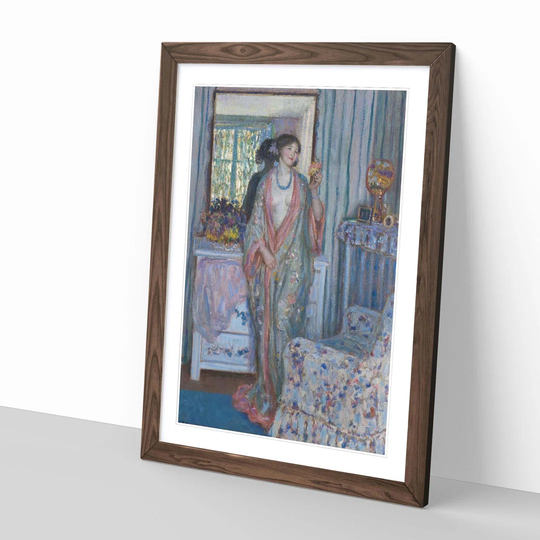'The Robe' by Frederick Carl Frieseke Framed Painting Print