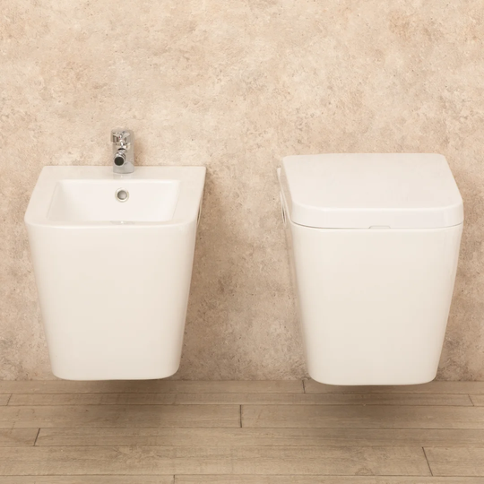 Quinnipiac Wall Hung Toilets with Soft Close Seat