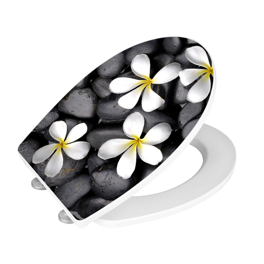 Bloom Soft-Close Elongated Hard Toilet Seat