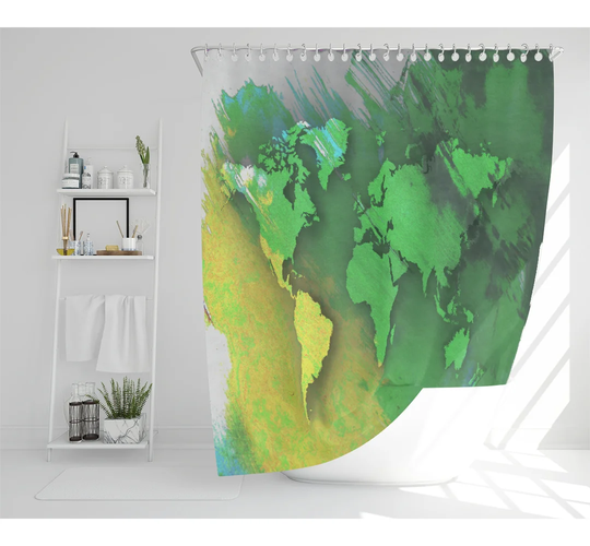 Lincolnville Polyester Shower Curtain Set