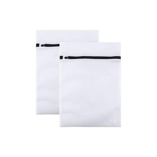 Laundry Bags, 2 Pack Laundry Net, 50 * 60cm Reuse Mesh Laundry Washing Bag, Washing Machine Bag, Washing Net for Blouse Shoe Stockings Bra Lingerie