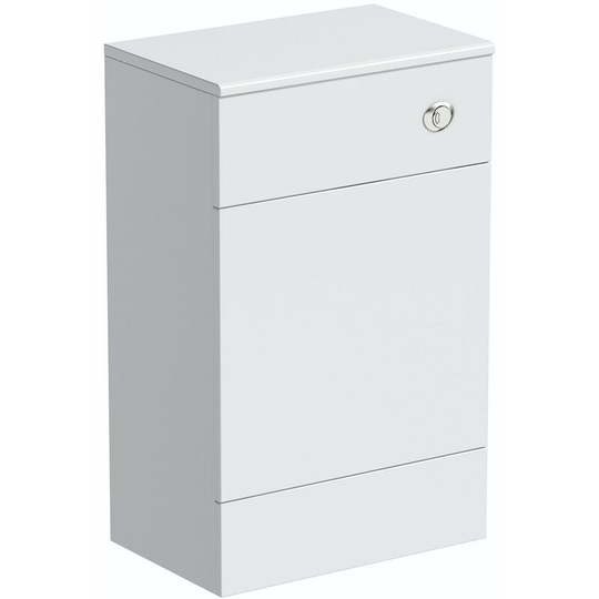 Hatfield white back to wall toilet unit 500mm - White - Orchard