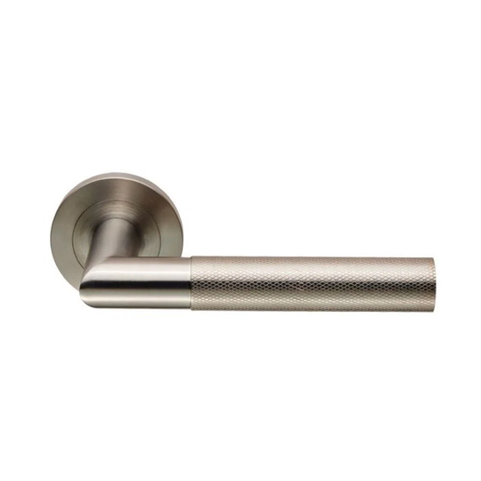 CROWN KNURLED LEVER ON CONCEALED FIX ROUND ROSE