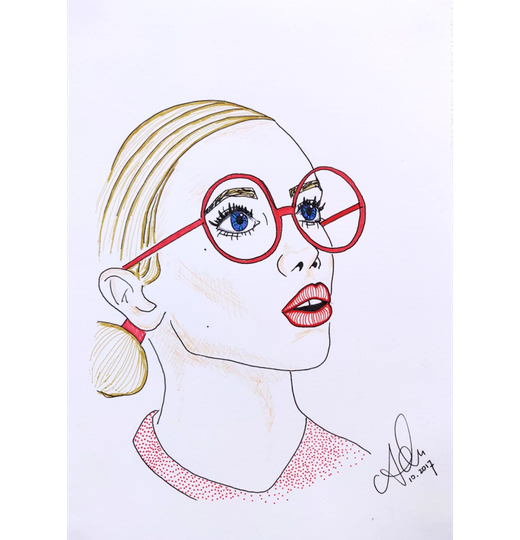 Bubbles - Picture Frame Drawing