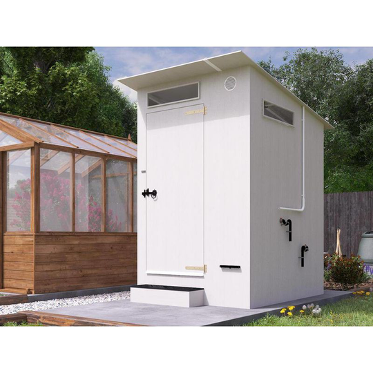 Dunsterhouseltd - Composting Eco Toilet Solar Powered Glamping Festival Rural Fertiliser Compost Temperature Resistant