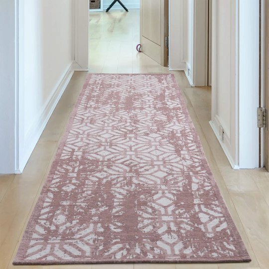 Jaycob Flatweave Pink Rug
