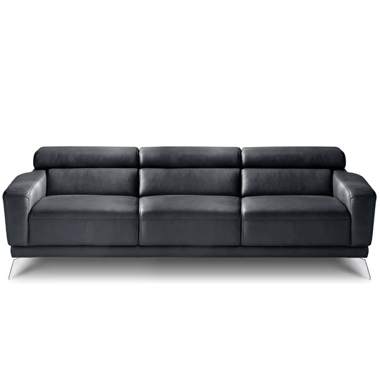 Kupfer Genuine Leather 3 Seater Sofa