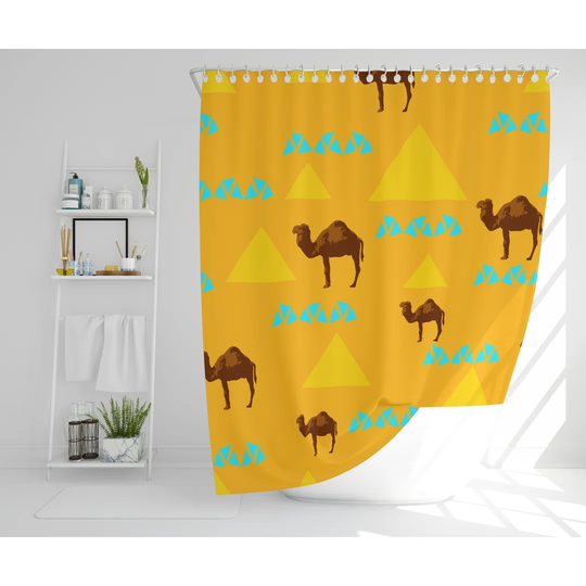 Selvi Polyester Shower Curtain
