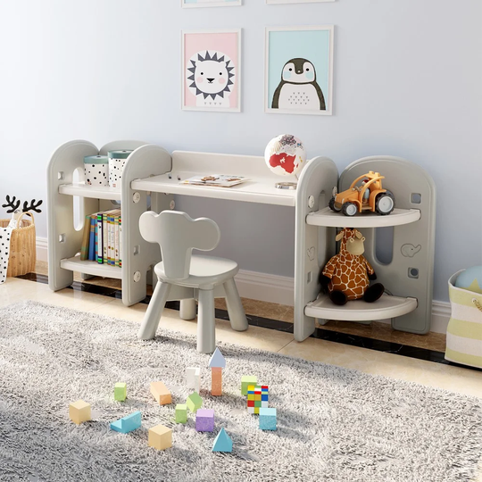 Kempst Kids 2 Piece Activity Table and Chair Set