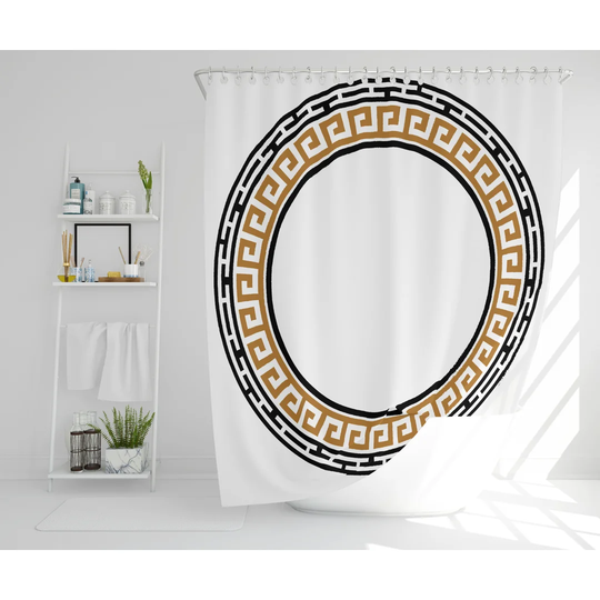 Orla Polyester Shower Curtain Set