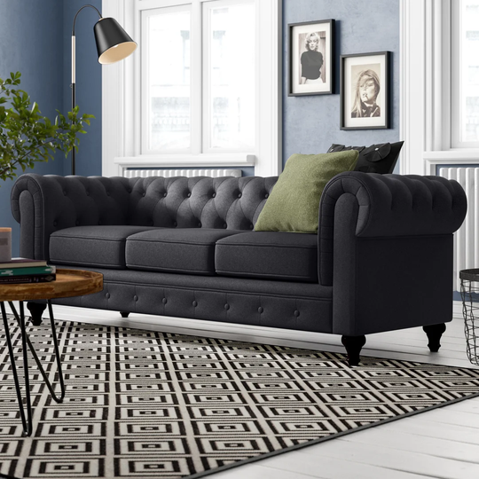 Castalia 3 Seater Chesterfield Sofa