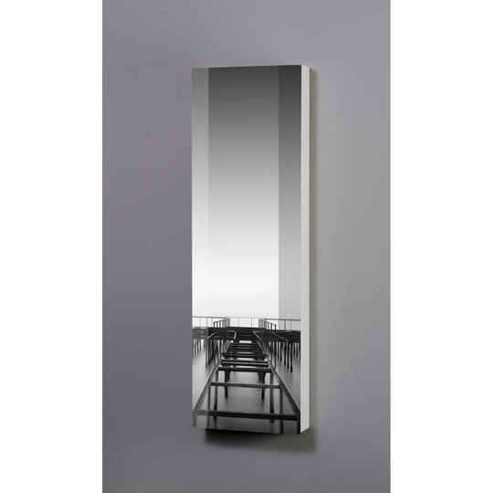 Heersa 45Cm W x 145Cm H x 18Cm D Wall Mounted Bathroom Cabinet
