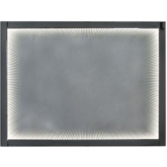 Medium Smoked Mirror Infinity Wall Light - Smoked