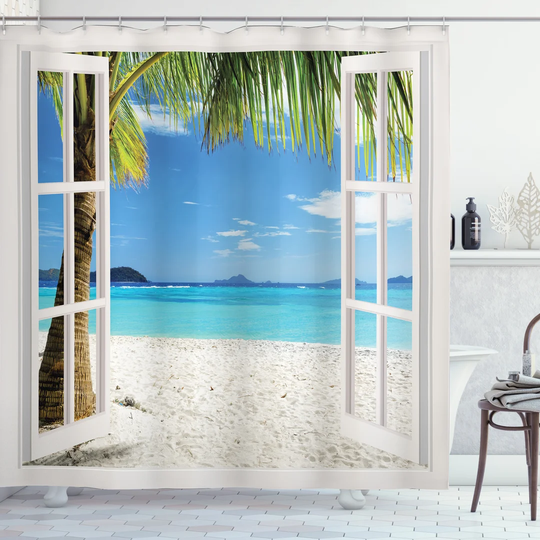 Covington Polyester Shower Curtain
