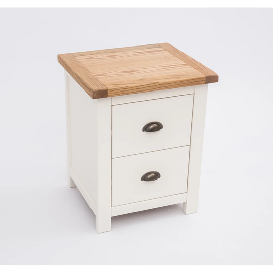 Sherwood 2 Drawer Bedside Table