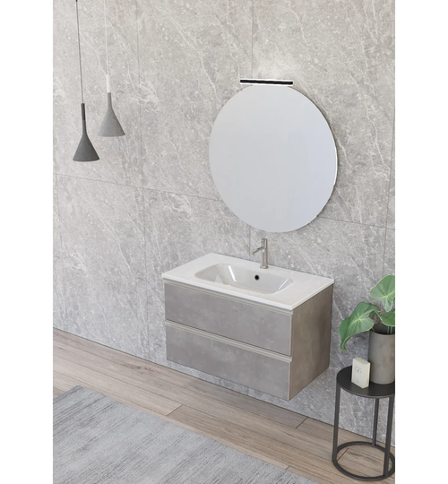 Abigeal 800mm Wall Hung Single Vanity Unit