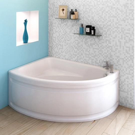 Pilot 149.5cm x 103cm Corner Freestanding Soaking Bathtub