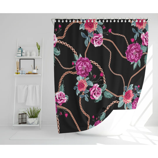 Neely Polyester Shower Curtain