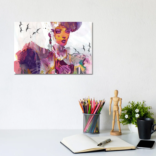 Red by Giulio Iurissevich - Wrapped Canvas Graphic Art