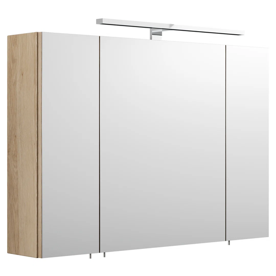 90 x 68cm Surface Mount Mirror Cabinet with LED