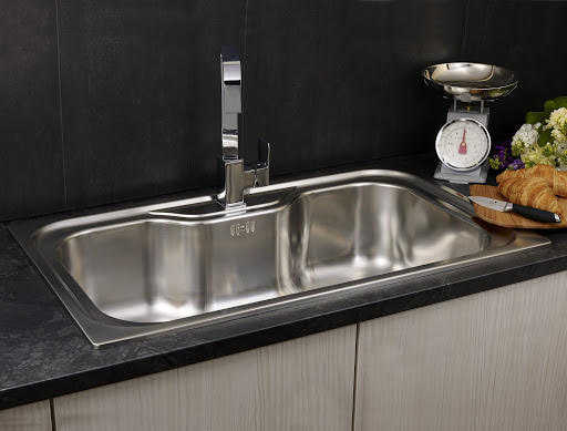 Reginox Jumbo Stainless Steel Inset Kitchen Sink With Waste
