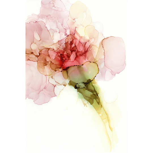 Flower Passion II by Jennifer Goldberger - Wrapped Canvas Painting Print