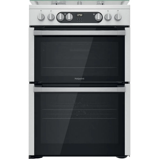 Hotpoint HDM67G9C2CX/U Dual Fuel Cooker - Silver