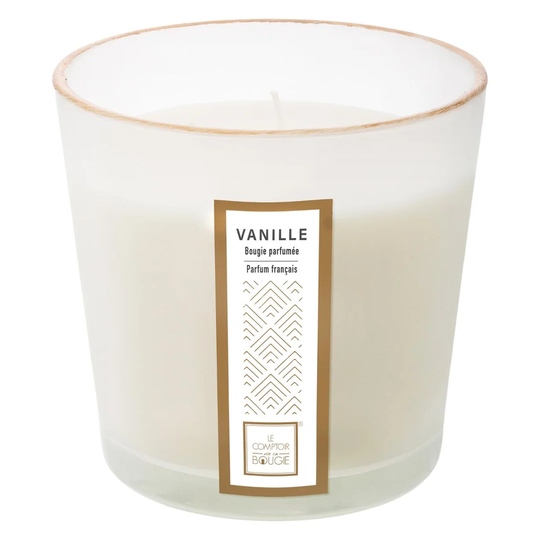 Domingues Vanilla Scented Jar Candle