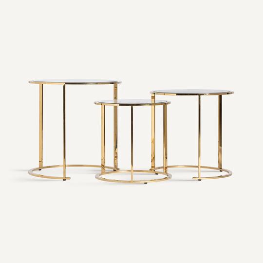 Bendik 3 Piece Side Table Set