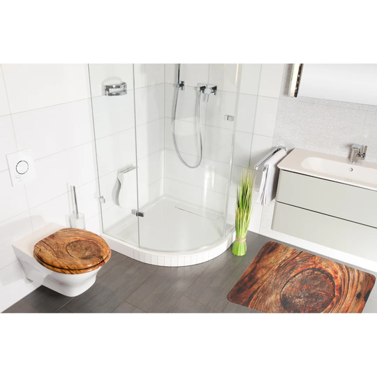 Rustic Soft Close Elongated Toilet Seat