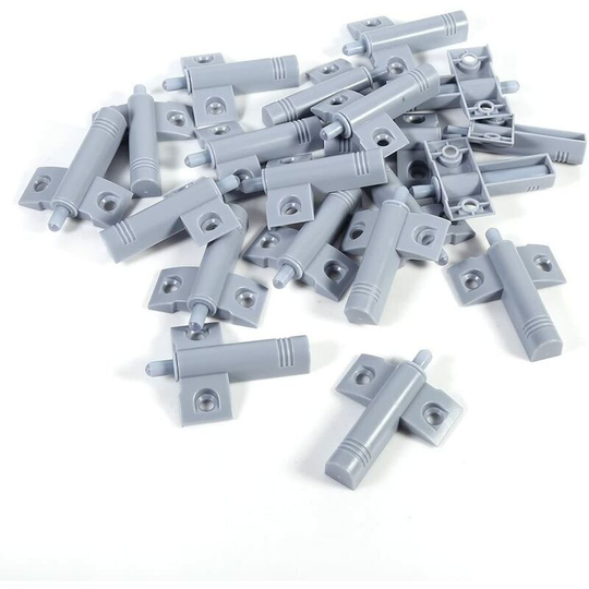 20-Pack Door Stops Door Dampers Cabinet Drawer Bumpers Soft Pads Quiet Cushion (Gray) Soekavia