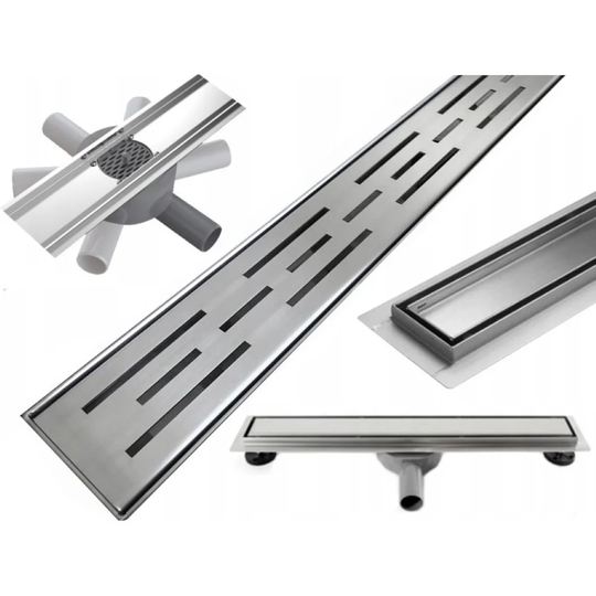 Calvillo Linear Grid Waste Shower Drain