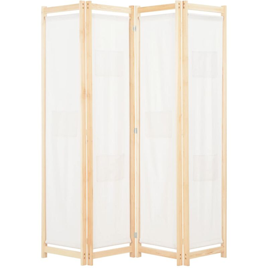 Avila Room Divider by August Grove Cream