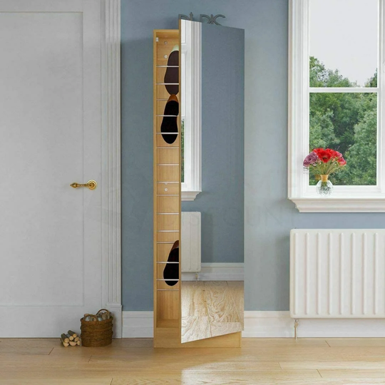 Hallway 20 Pair Shoe Storage Cabinet
