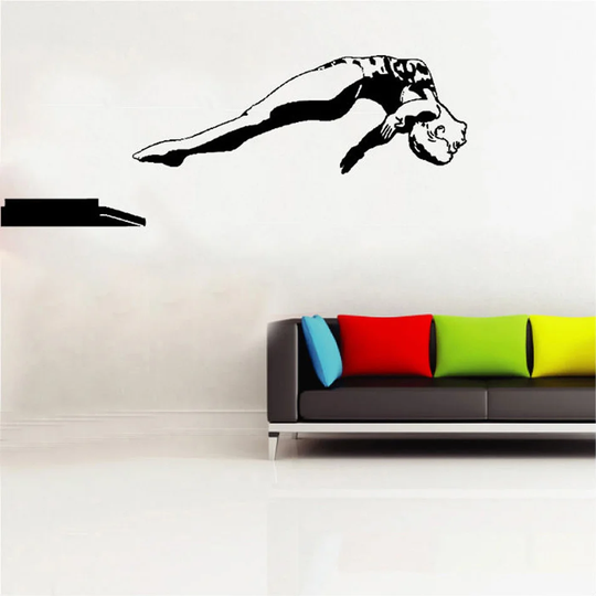 High Diving Wall Sticker