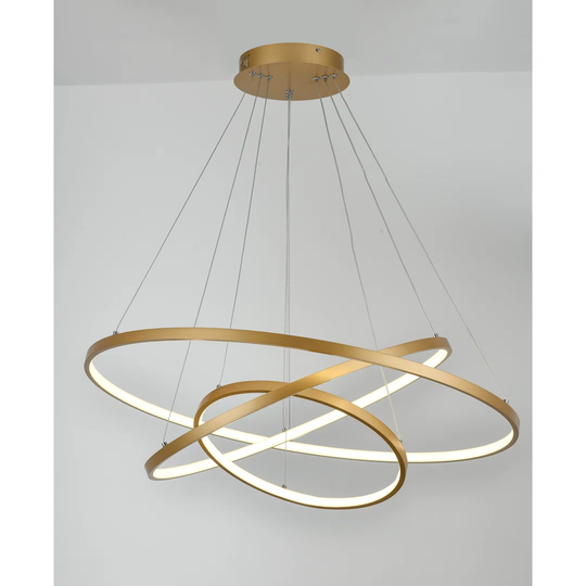Hermon 1 - Light Geometric LED Pendant