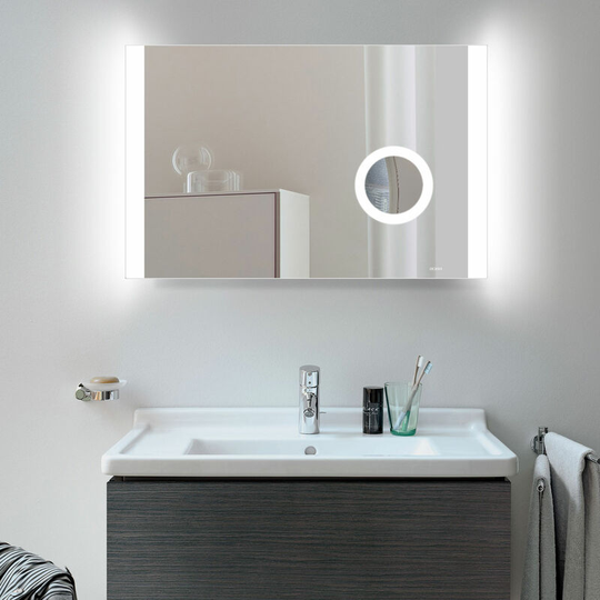 Kilmore led Bathroom Mirror with Sensor Switch 500mm h x 775mm w - Verona