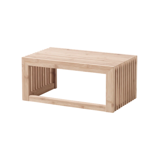 Fink Bamboo Solid Wood Accent Shelf
