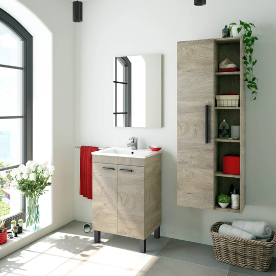 Arynn 500mm Wall Hung Standard Single Vanity Unit
