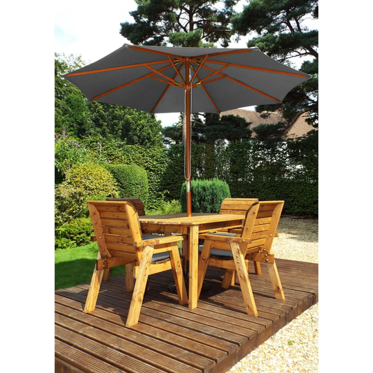 Feldman 4 Seater Dining Set with Cushions
